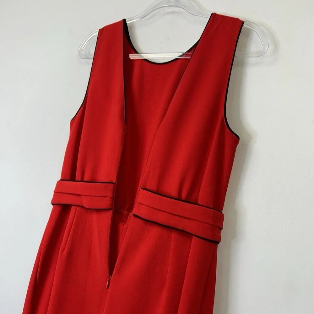 NEW Sachin‎ and Babi Merle Red Dress Womens Size 10 Sleeveless Bow